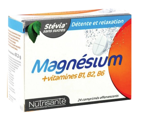 Magnésium + vitamines B1, B2, B6